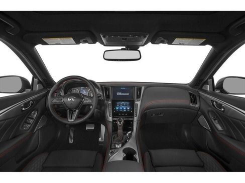 Used 2023 INFINITI Q50 Red Sport 400 w/ Carbon Fiber Package RWD image 93