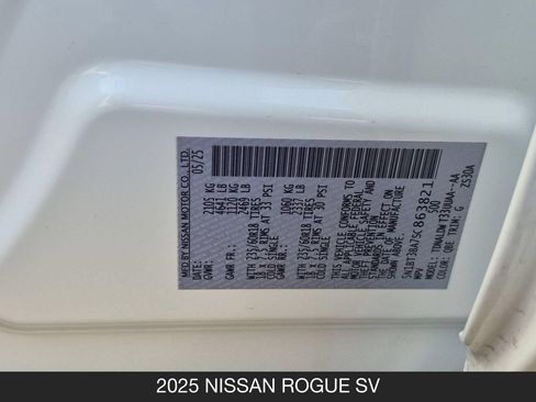 Certified 2025 Nissan Rogue SV w/ SV Premium Package FWD image 26