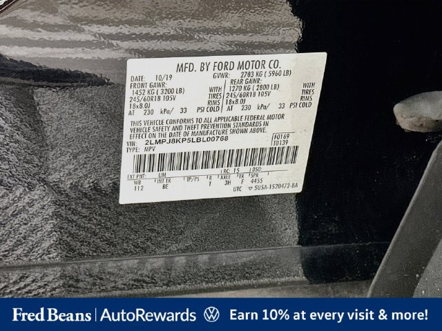 Used 2020 Lincoln Nautilus Reserve AWD/4WD image 40