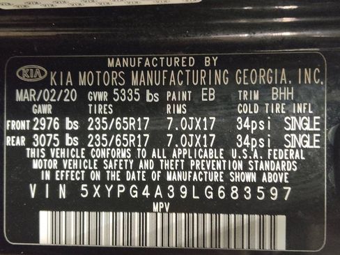 Used 2020 Kia Sorento LX FWD image 33