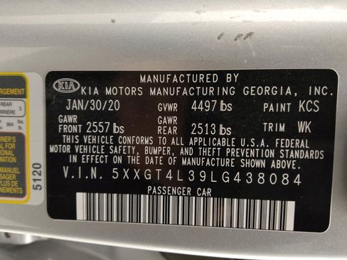 Used 2020 Kia Optima LX image 33