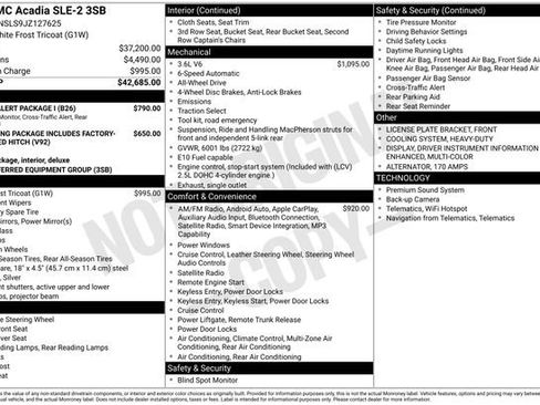 Certified 2018 GMC Acadia SLE w/ Driver Alert Package I image 11