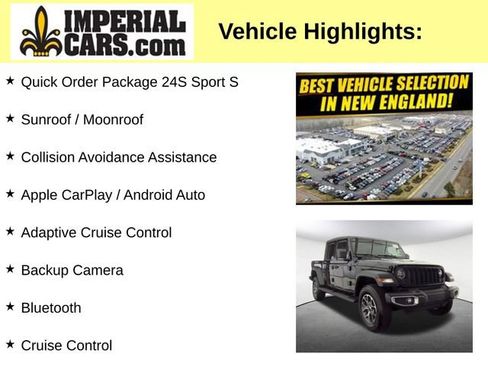 Used 2025 Jeep Gladiator Sport AWD/4WD image 3