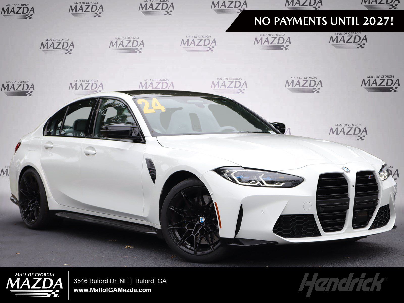Used 2024 BMW M3 Competition w/ Executive Package AWD/4WD image 1