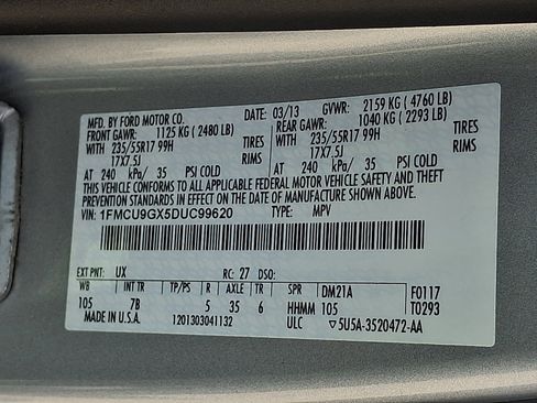 Used 2013 Ford Escape SE AWD/4WD image 28