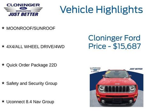 Used 2020 Jeep Renegade Limited w/ UConnect 8.4 Nav Group image 5