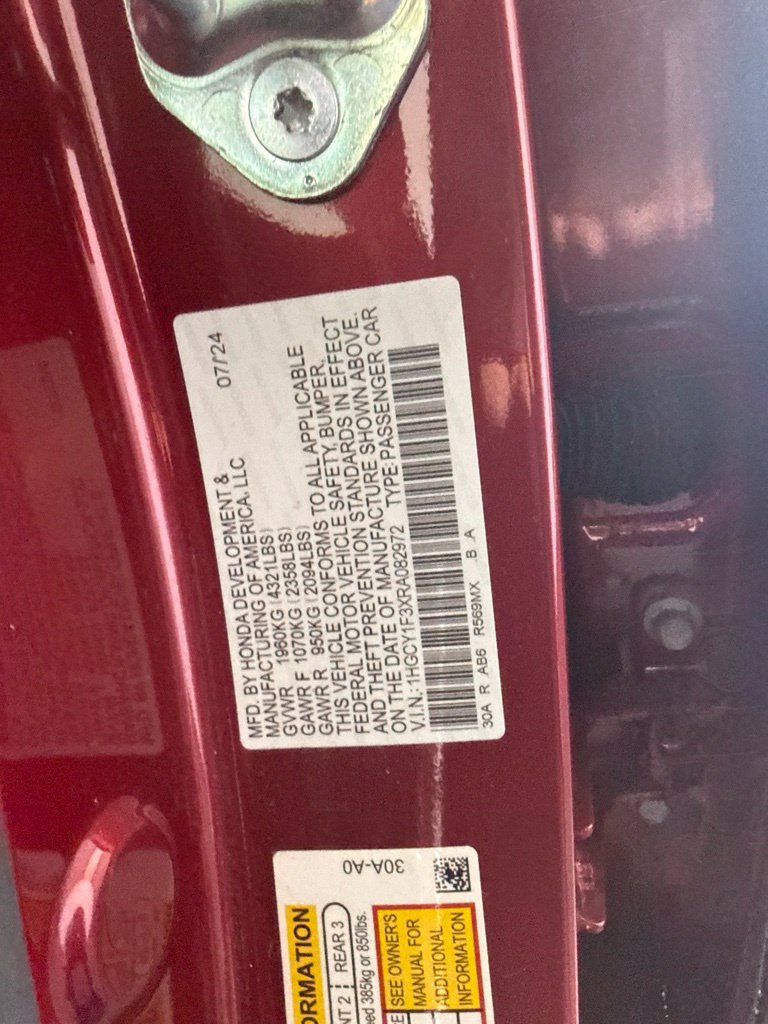 Used 2024 Honda Accord EX image 18