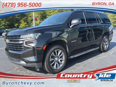 Used 2023 Chevrolet Tahoe LT w/ Luxury Package RWD image 1