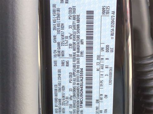 Used 2025 Ford Escape Active w/ Cold Weather Package image 37