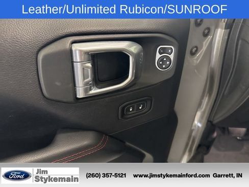 Used 2021 Jeep Wrangler Unlimited Rubicon w/ Uconnect 4C Nav & Sound Group AWD/4WD image 49