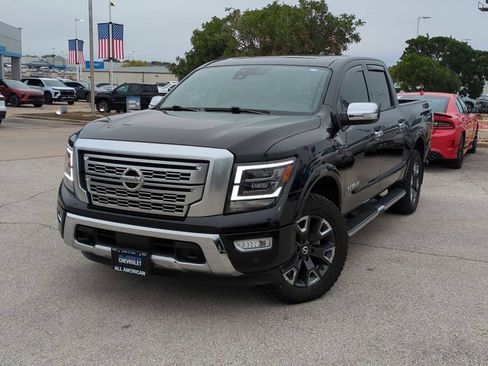 Used 2022 Nissan Titan Platinum Reserve w/ Moonroof Package image 1