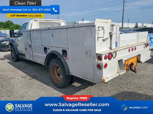 Used 2013 Ford F550 2WD Regular Cab Super Duty w/ Payload Upgrade Pkg image 3
