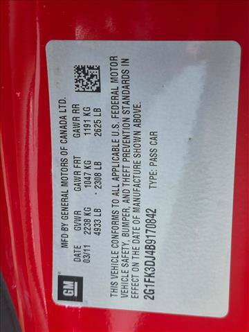 Used 2011 Chevrolet Camaro SS w/ RS Package RWD image 18