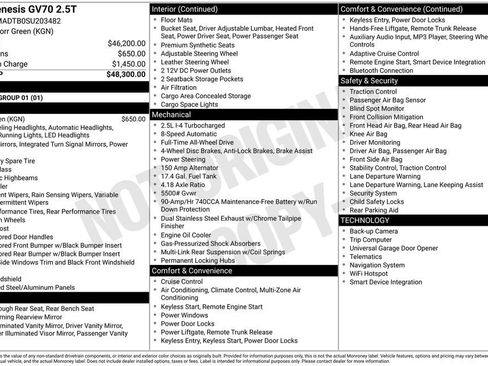 Certified 2025 Genesis GV70 2.5T image 7