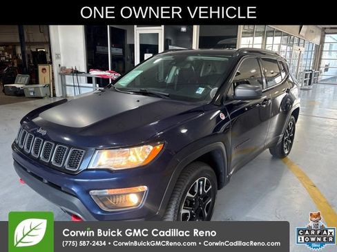 Used 2021 Jeep Compass Trailhawk AWD/4WD image 1