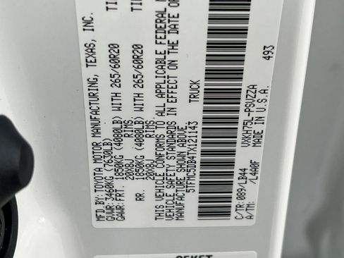 New 2026 Toyota Tundra 1794 Edition image 21