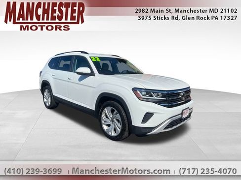 Used 2022 Volkswagen Atlas SE image 1