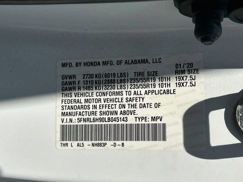 Used 2020 Honda Odyssey Elite image 36
