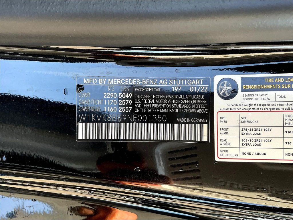 Certified 2022 Mercedes-Benz SL 63 AMG 4MATIC w/ Driver Assistance Package image 20