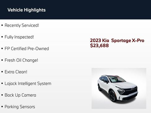 Used 2023 Kia Sportage X-Pro AWD/4WD image 2
