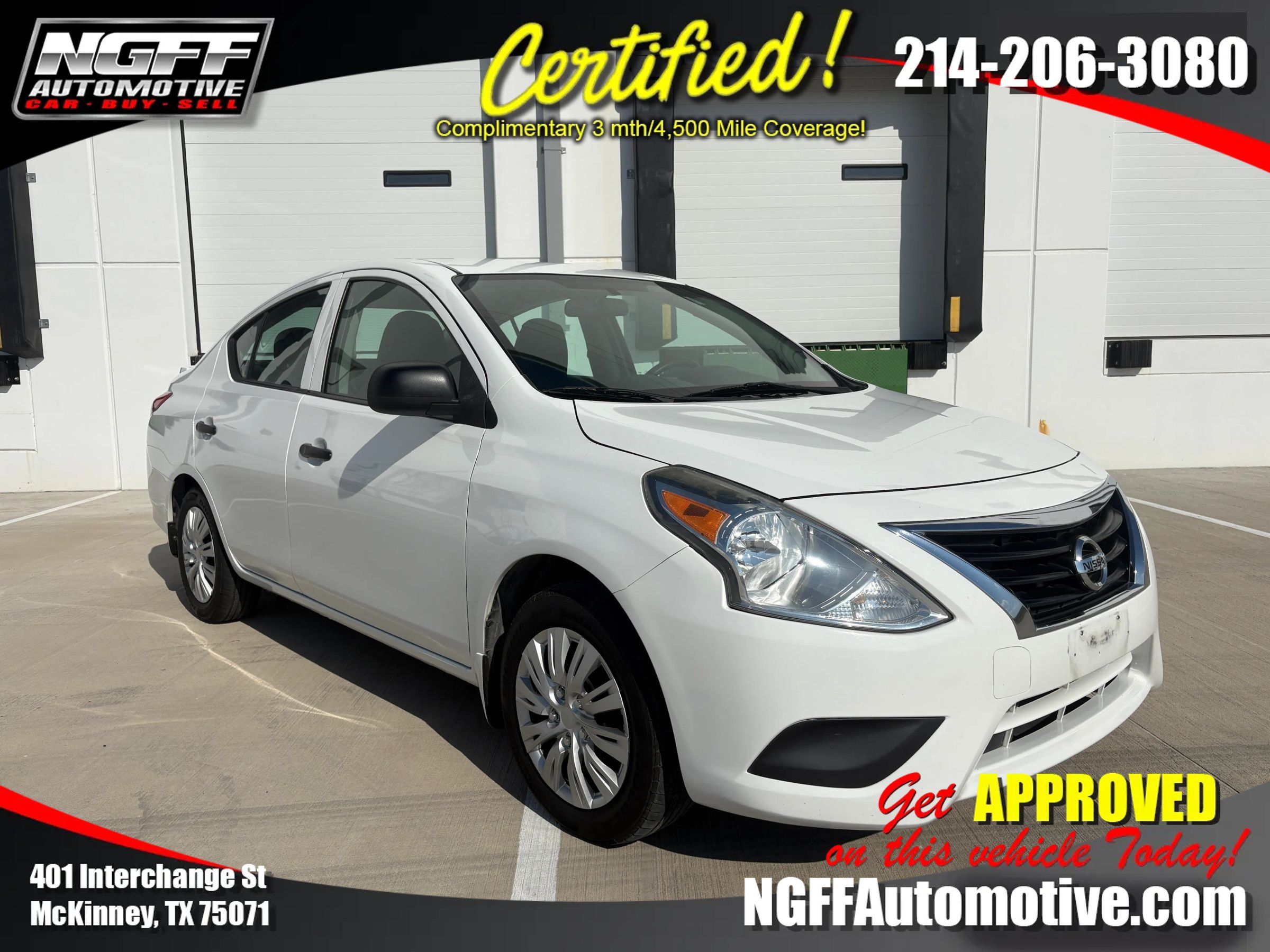 Used 2015 Nissan Versa S Plus FWD image 1