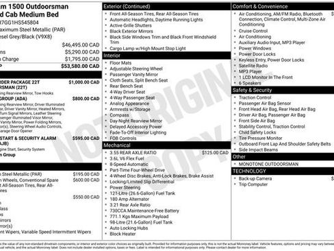 Used 2017 RAM 1500 Outdoorsman image 32