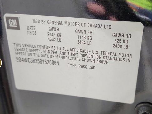 Used 2008 Buick LaCrosse CX image 7