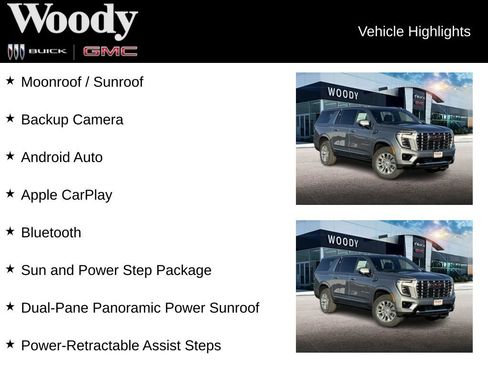 New 2026 GMC Yukon XL Denali w/ Sun & Power Step Package AWD/4WD image 2