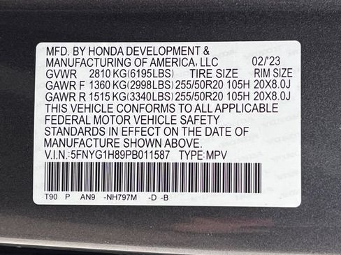 Used 2023 Honda Pilot Elite image 26