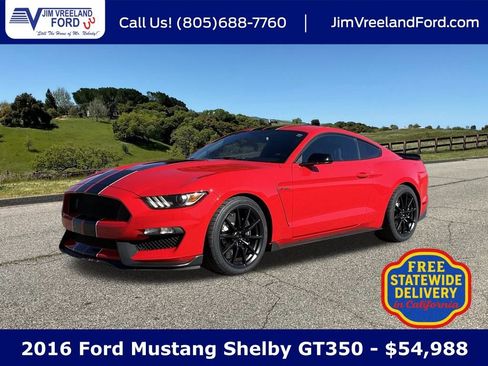 Used 2016 Ford Mustang Shelby GT350 image 1