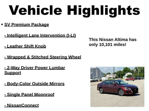 Used 2024 Nissan Altima 2.5 SV w/ SV Premium Package AWD/4WD image 39