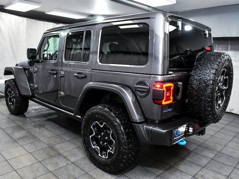 Used 2022 Jeep Wrangler Unlimited Rubicon 4xe w/ Cold Weather Group image 4