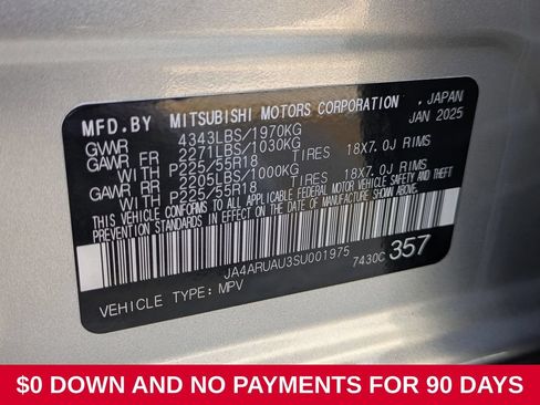 Used 2025 Mitsubishi Outlander Sport SE AWD/4WD image 32