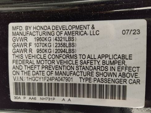 Used 2023 Honda Accord LX image 33