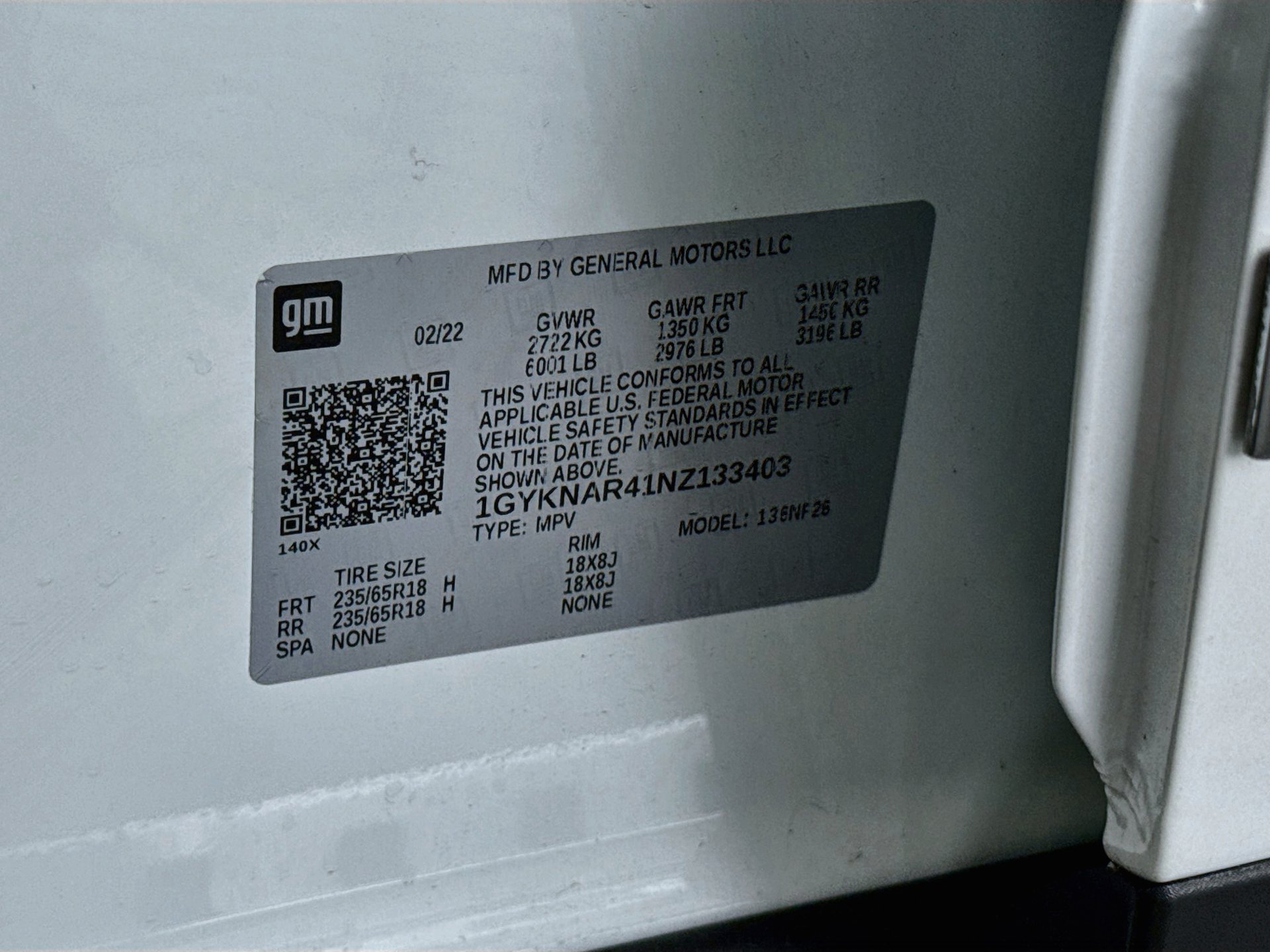Certified 2022 Cadillac XT5 Luxury FWD image 38