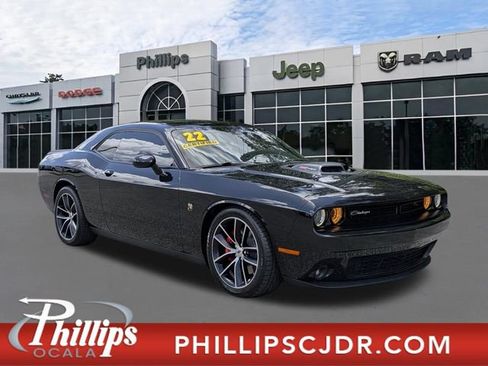 Certified 2022 Dodge Challenger R/T Scat Pack w/ Shaker Package RWD image 1