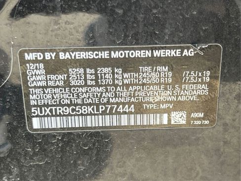 Used 2019 BMW X3 xDrive30i w/ Driving Assistance Package AWD/4WD image 28