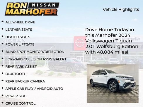 Used 2024 Volkswagen Tiguan Wolfsburg Edition AWD/4WD image 13