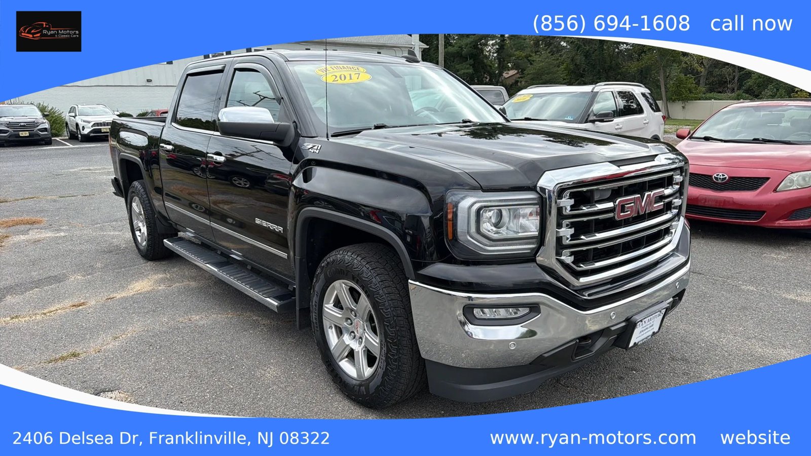 Used 2017 GMC Sierra 1500 SLT w/ SLT Preferred Package AWD/4WD image 3