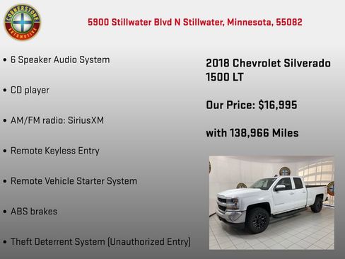 Used 2018 Chevrolet Silverado 1500 LT w/ All Star Edition image 5