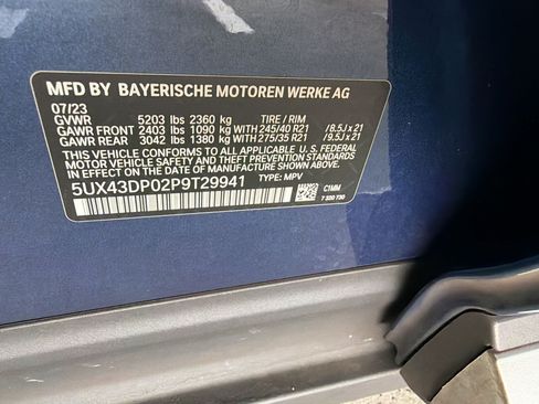 Used 2023 BMW X3 sDrive30i w/ Premium Package RWD image 12