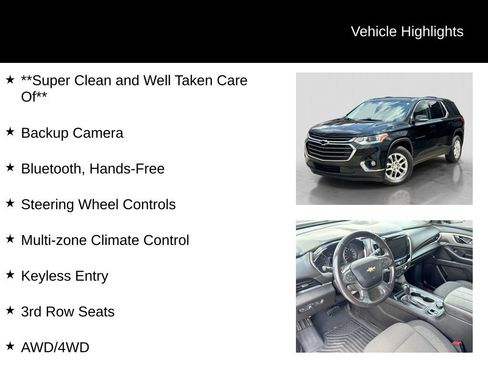 Used 2019 Chevrolet Traverse LT AWD/4WD image 6