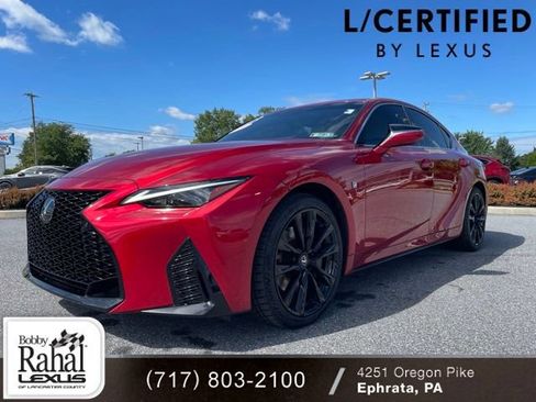 Certified 2023 Lexus IS 350 F Sport w/ Memory Package AWD/4WD image 1