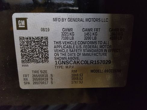 Used 2020 Chevrolet Tahoe LS w/ Enhanced Driver Alert Package RWD image 33