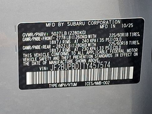 New 2026 Subaru Outback Premium image 18