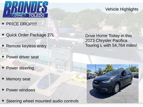 Used 2023 Chrysler Pacifica Touring-L FWD image 5