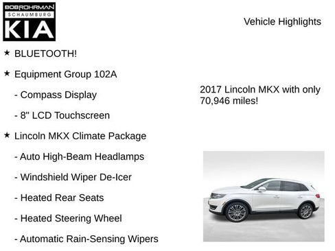 Used 2017 Lincoln MKX Reserve w/ Lincoln MKX Climate Package AWD/4WD image 7