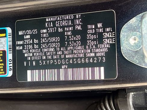 Used 2025 Kia Telluride SX X-Line AWD/4WD image 35