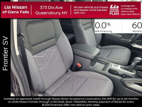 New 2026 Nissan Frontier SV w/ Tow Package image 32