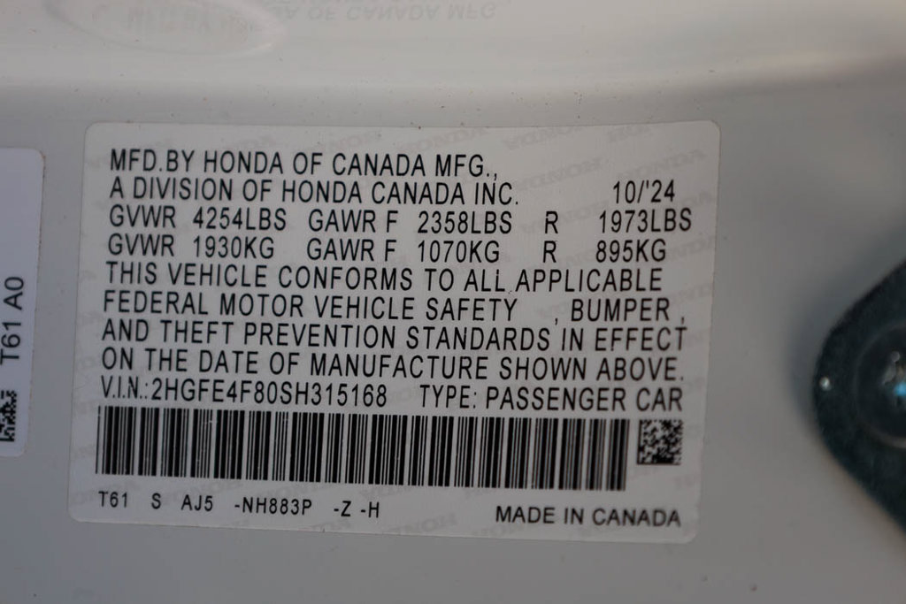 Used 2025 Honda Civic Sport Touring image 40